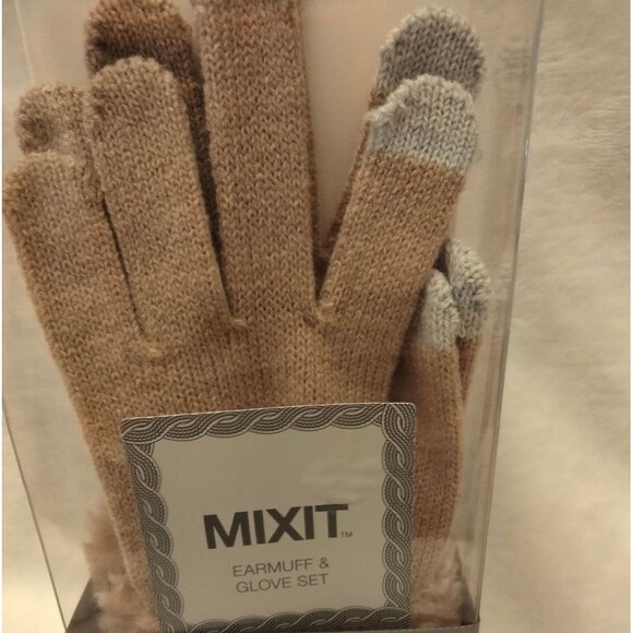 Earmuffs and glove set. Mix it. One size - Picture 2 of 7